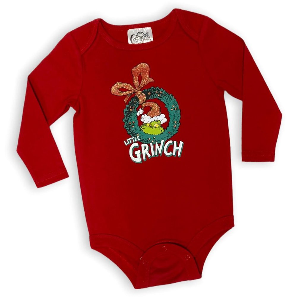 THE GRINCH -Unisex  - Infant Bodysuit - NWT